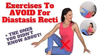 Exercises To Avoid Diastasis Recti [upl. by Maribel]