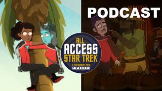 PODCAST ‘Star Trek Lower Decks’ Episodes 503 amp 504 Reviews  Mike McMahan Commentary Bonus [upl. by Ramak365]