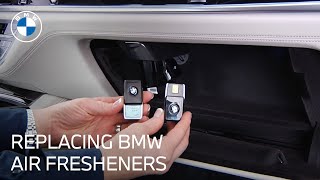 HowTo Replace Your BMW Air Freshener  BMW HowTo [upl. by Yadroc170]