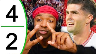 REACT TO USA vs Jamaica 42 Extended Highlights amp Goals 2024 [upl. by Pauly]