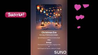 Christmas Eve ai music generated from Sunocom aimusic viralmusic trending [upl. by Haelhsa]