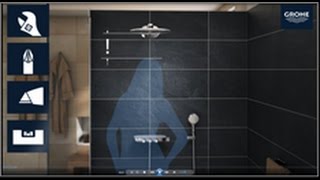 GROHE Rainshower SmartControl Installation Video [upl. by Karlise]