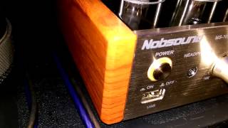 Nobsound MS 10D MKII Tube Amplifier with Morel Tempo Ultra [upl. by Tuppeny643]