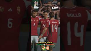 ROLAND SALLAI SCORES Hungary vs Netherlands [upl. by Sedecram21]