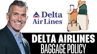 Delta Airlines Baggage policy [upl. by Atiuqrahs]