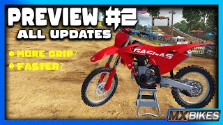 ALL THE UPDATES With The 2nd PREVIEW BIKES Release In MX Bikes [upl. by Ijat]