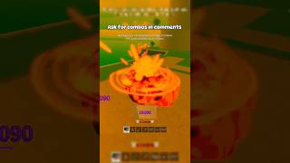 NO SKILL Magma Combo roblox bloxfruits shorts [upl. by Assiron527]