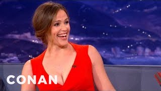 Jennifer Garner Is A Proud West Virginian  CONAN on TBS [upl. by Arabelle]