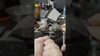 Tube shock tower build for Vs410 brazing metalfabrication scalerc rccar [upl. by Yuht185]