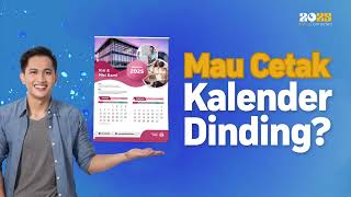 Cetak Kalender Dinding 2025 [upl. by Amabel]