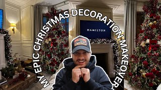 MY EPIC CHRISTMAS DECORATION MAKEOVER [upl. by Popper]