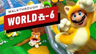 Super Mario 3D World Walkthrough  World Castle6 Rammerhead Reef [upl. by Brosine]