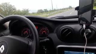 Renault Sandero Top speed [upl. by Hctud]