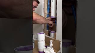 Repair Coupling on a 3” vent plumbingservice sparkies electrician trades coupling primer pvc [upl. by Barbaresi923]