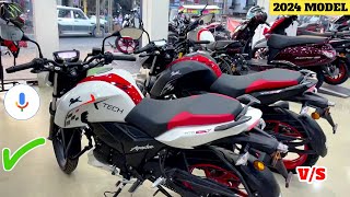 New 2024 Model TVS Apache RTR160 4V With New Updates amp Price 👑  2024 Apache RTR160 4V Exhaust Note [upl. by Nwahser]