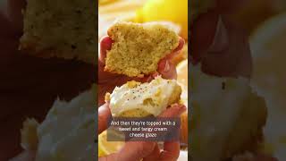 EASY GlutenFree Lemon Poppyseed Muffins with Almond Flour [upl. by Rihaz746]