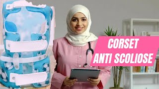 شدّ العمود الفقري المضاد للانحناء الجانبي corset antiscoliose [upl. by Barbara]