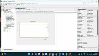 Create Netbeans Java Application GUI Add background image on JFrame [upl. by Rebmaed176]