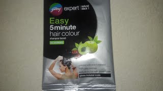 Godrej Expert Easy 5 Minute Hair Colour Review [upl. by Aicilav]