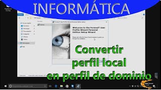 Migrar perfil local a perfil de dominio con Profwiz [upl. by Idac]