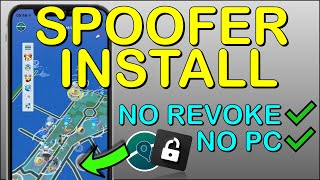 Pokemon GO Spoofing iOS 2021✅ NO REVOKE  NO PC ✅ Install Method ALWAYS WORKING [upl. by Gentille658]