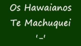 Os Hawaianos  Te Machuquei ♪ [upl. by Ilrebma]