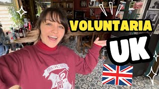 🌼Un día en el campo haciendo voluntariado en UK🇬🇧🍃 [upl. by Maidel193]