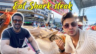 First Time Shark 🦈 Ka Meat Khaya  Rajab Bhi Hamary Hotel Agya [upl. by Sugihara617]