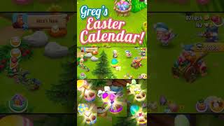 Gregs Easter Calendar  Hay Day Gameplayhayday supercell gameplay farm farming farminggame [upl. by Richlad981]