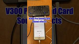 Testing V300 Pro Sound Card  Mickle MMSCO1 Sound card [upl. by Nalon]