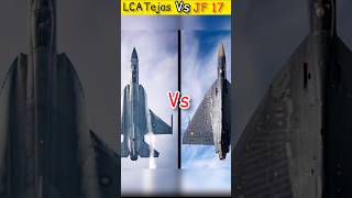 LCA tejas vs JF17 comparison 😮 shorts facts viralvideo fighterjet aircraft tejas jf17 [upl. by Suoivatco]