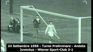 Tutti i gol della Juventus in Europa  195859 Coppa dei Campioni [upl. by Townie24]