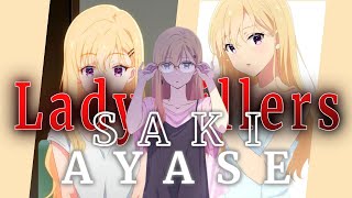 Lady killers II  Saki Ayase  Days with my stepsister  amv edit [upl. by Egroeg]