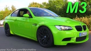 GREEN BMW M3 E92 Lovely Hartge Exhaust Sound [upl. by Omura266]