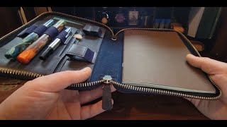 Galen Leather Crazy Horse Folio Review [upl. by Janie]