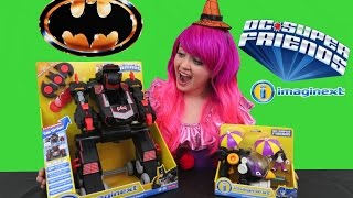 Batmans Transforming BatBot  The Penguin Copter Imaginext  TOY REVIEW  KiMMi THE CLOWN [upl. by Dugan450]