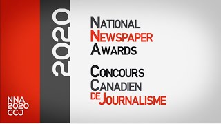 2020 National Newspaper AwardsConcours canadien de journalisme winnersgagnants [upl. by Eniluqaj549]