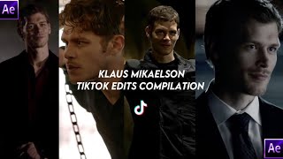 KLAUS MIKAELSON TIKTOK EDITS COMPILATION [upl. by Nancee837]