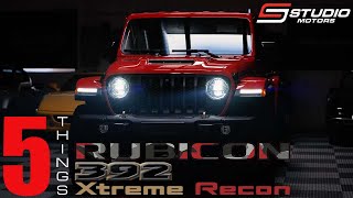 This is Why You Should Buy a Jeep Rubicon 392 Xtreme Recon NOW [upl. by Cybil208]