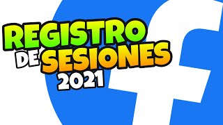 👉 Como Ver los INICIOS de SESION en FACEBOOK 2023 🔥 [upl. by Latterll992]