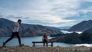 The Clay cliffs of Omarama and Lake Benmore New Zealand [upl. by Woodruff877]