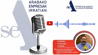 Arabako Enpresak Irratian Juan Carlos Antolín Vídeo [upl. by Yankee379]