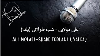 Ali Molaei  Shabe Toolani Yalda Karaoke  علی مولایی  شب طولانی یلدا کارائوکه [upl. by Cocks393]