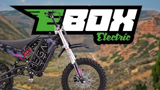 New FASTEST Electric Pit Bike Announced EBOX 3 [upl. by Eahc]