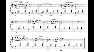 Gnossienne no 3  Erik Satie  Full Piano Score [upl. by Radcliffe]