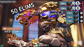 POV You are the Rank 1 Doomfist One Trick Better Than ChipSa  Overwatch 2 FULL GAME [upl. by Areyk]