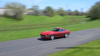 1972 Datsun 240Z Rebello Racing 32L Fly By [upl. by Marlene]