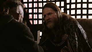 Ragnar y Athelstan conocen al Rey Horik Gøtriksson  Vikingos 1x08Latino [upl. by Marelda871]