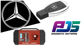 PROGRAMMING ADD NEW KEY IMMO AND DIAGNOSTIC MERCEDES BENZ WITH ADS PROX431 LAUNCH XPROG3 THINKDIAG 2 [upl. by Neelhsa]