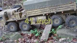 OSHKOSH HEMTT M 977 quot TEASER quot SCALE CRAWLER COOPERATION RUHR [upl. by Elvia]